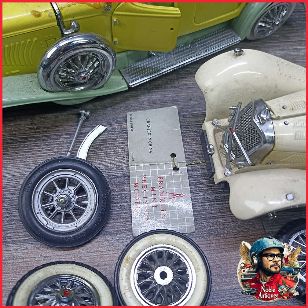 Rare Vintage Franklin Mint Die Cast Car Collection, Restoration