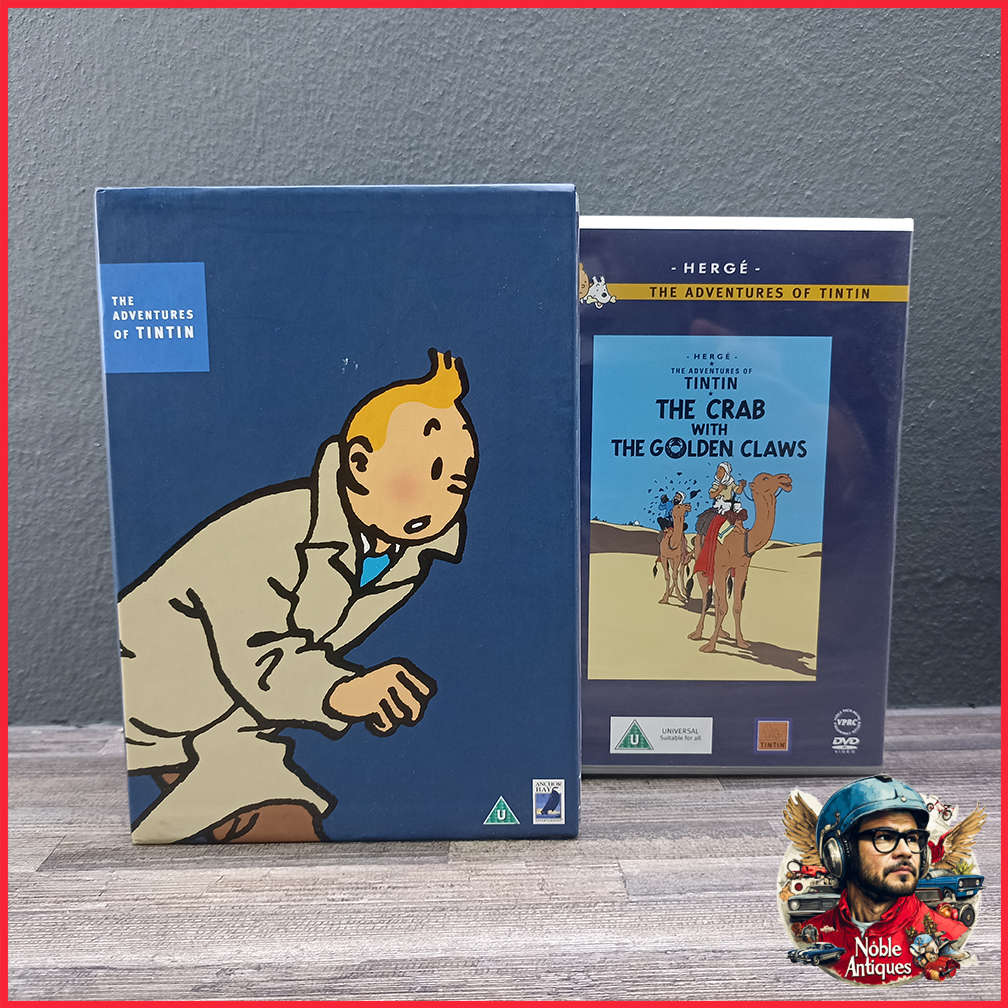 Tintin 10 DVD Box Set Complete Collection The Adventures of Tintin