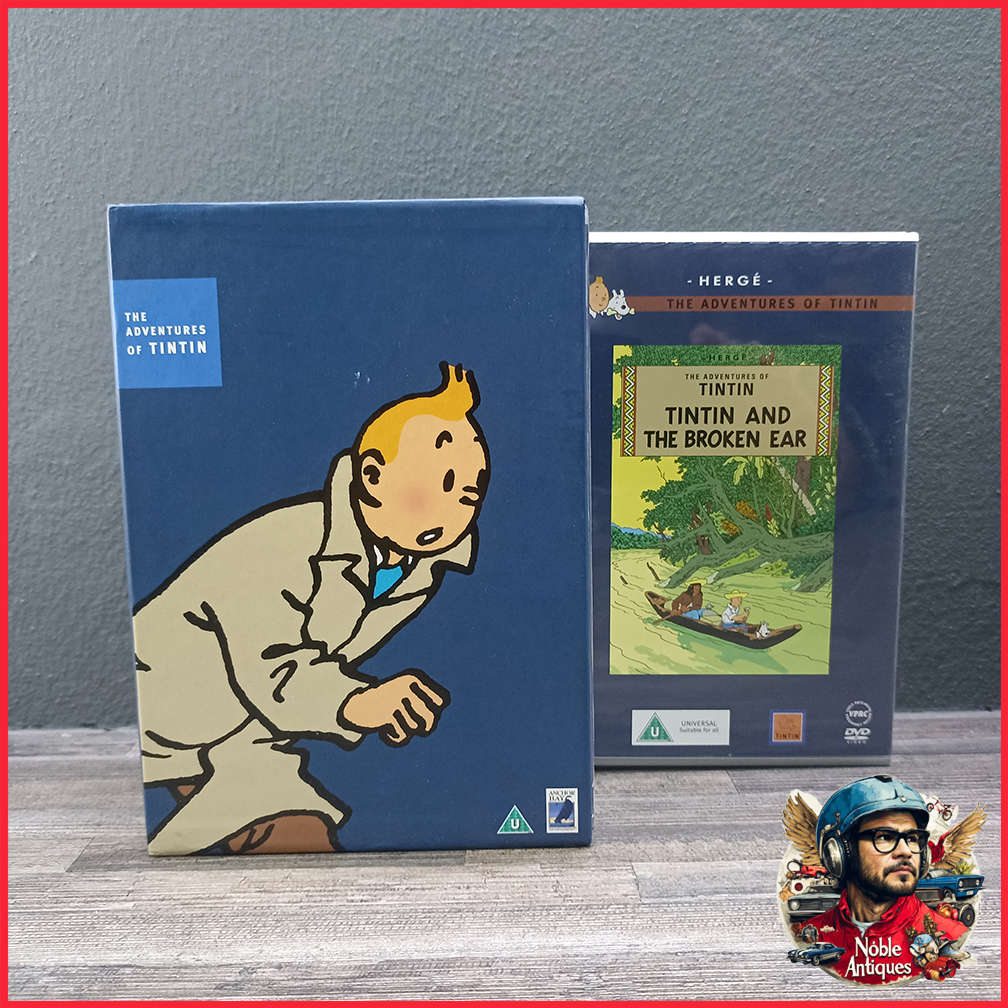 Tintin 10 DVD Box Set Complete Collection The Adventures of Tintin