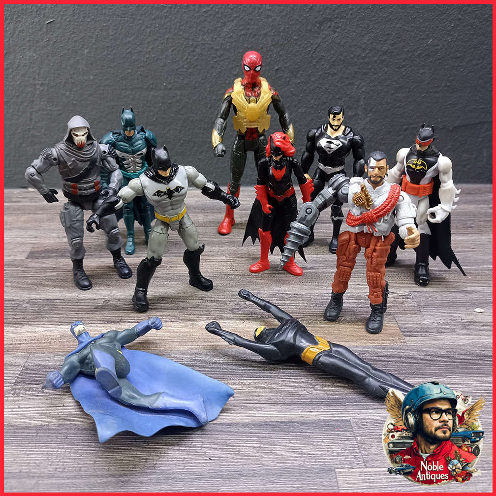 Original Articulated Superhero Figurine Collection