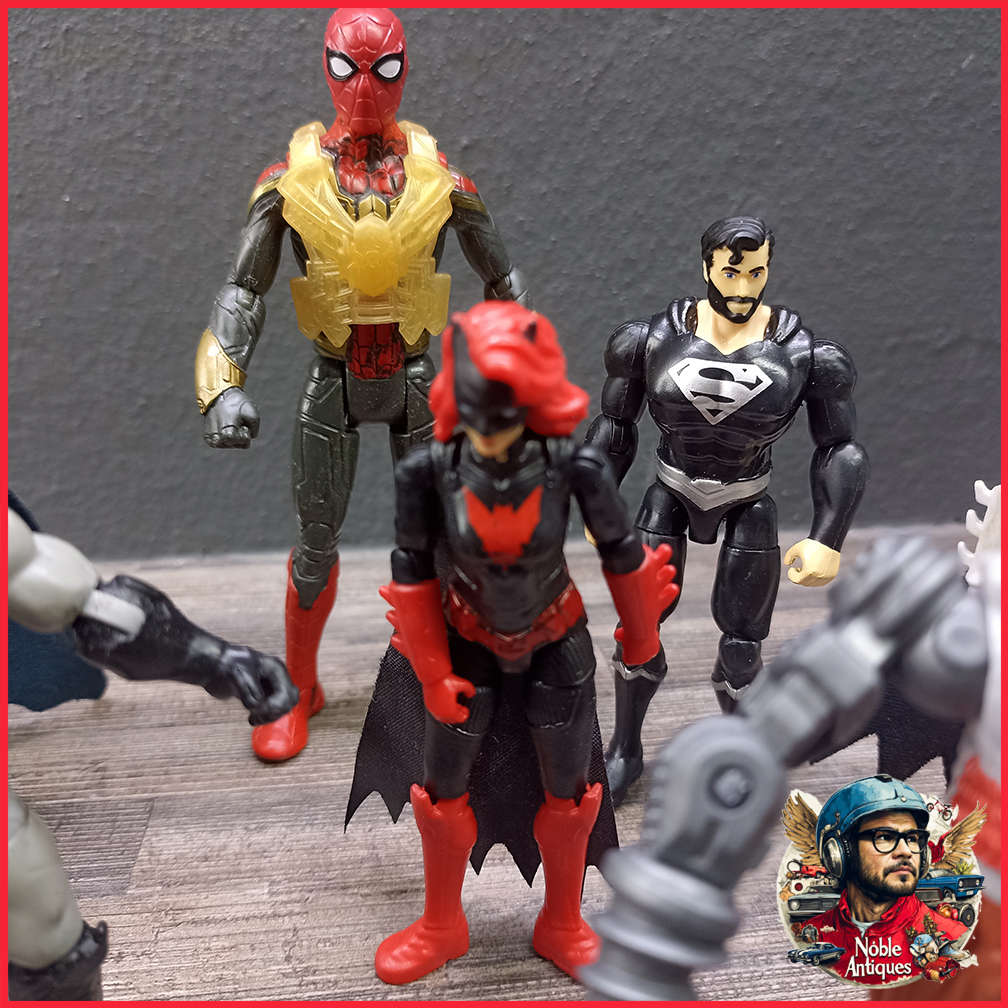 Original Articulated Superhero Figurine Collection