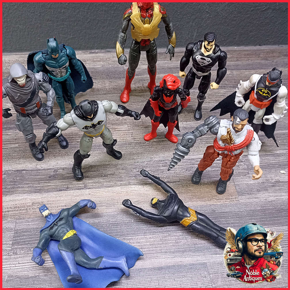 Original Articulated Superhero Figurine Collection