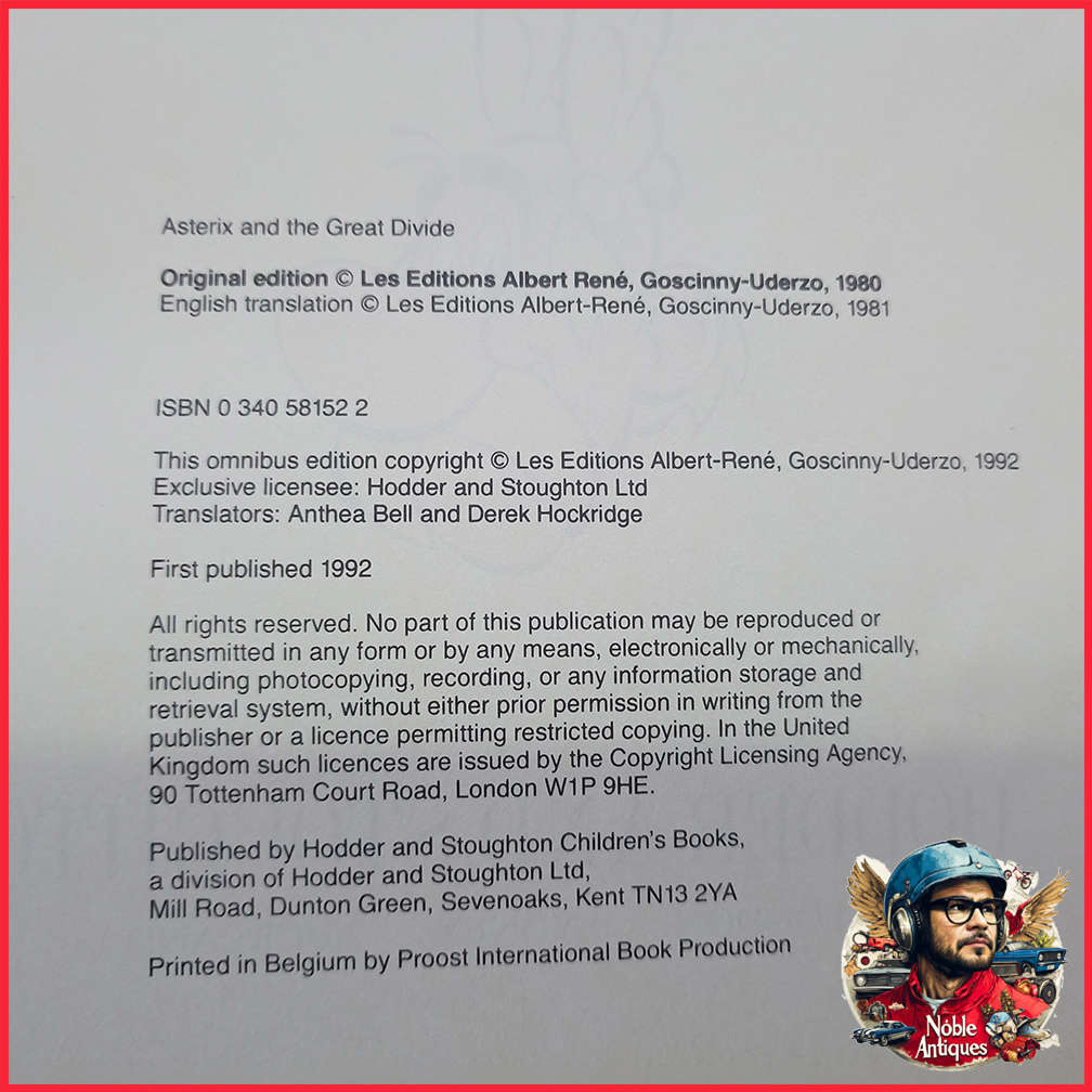 Hardcover Omnibus The Amazing Asterix Another Six Adventures