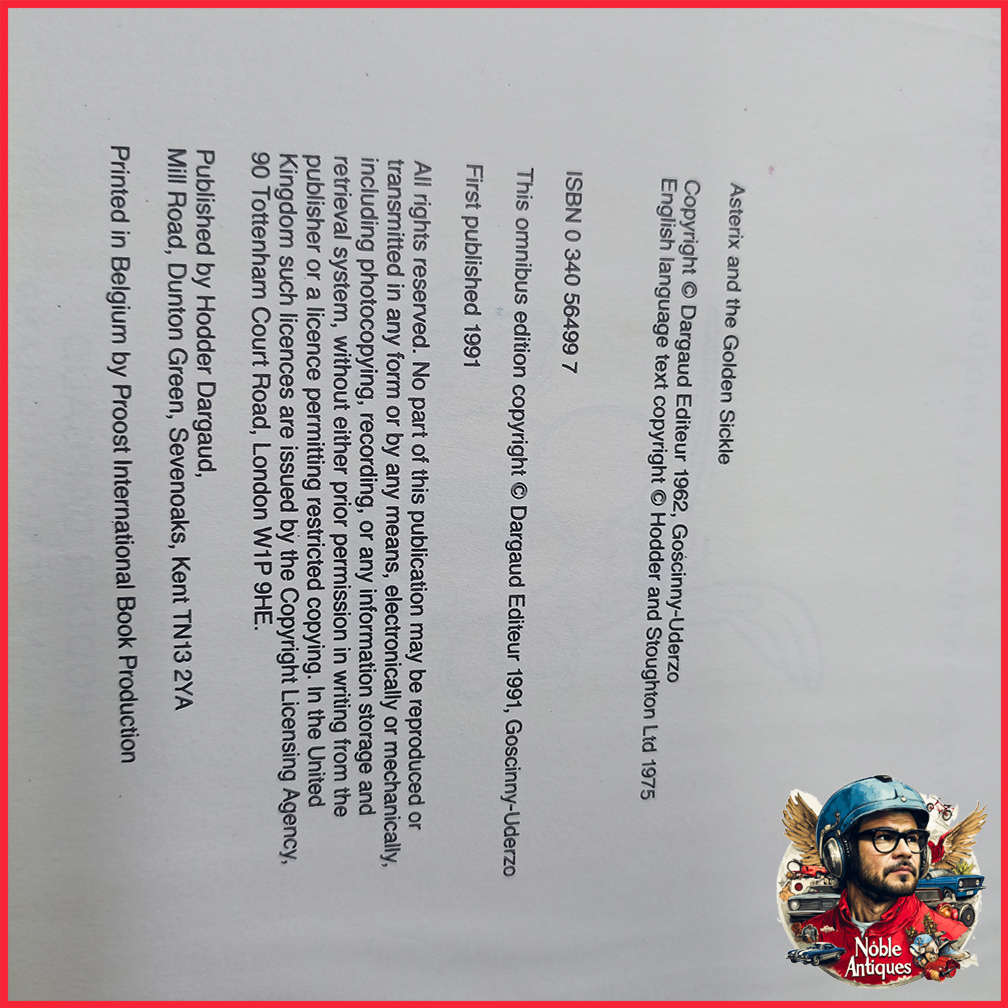 Hardcover Omnibus The Fantastic Asterix Six Complete Adventures