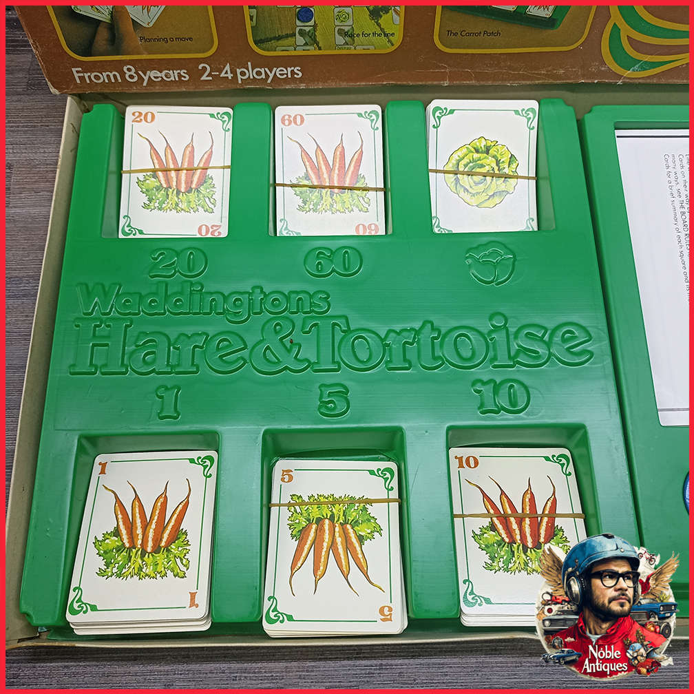 Original Boxed Complete Waddingtons Hare And Tortoise - Board Game 1981