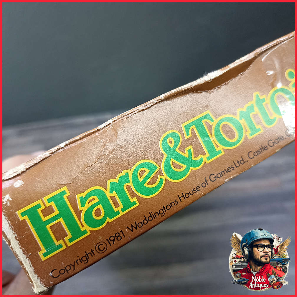 Original Boxed Complete Waddingtons Hare And Tortoise - Board Game 1981