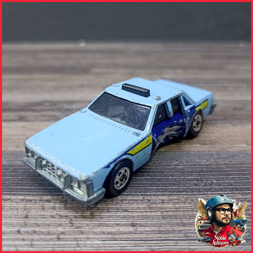 Vintage Hot Wheels 1983 Crack-Ups State Police Cruiser
