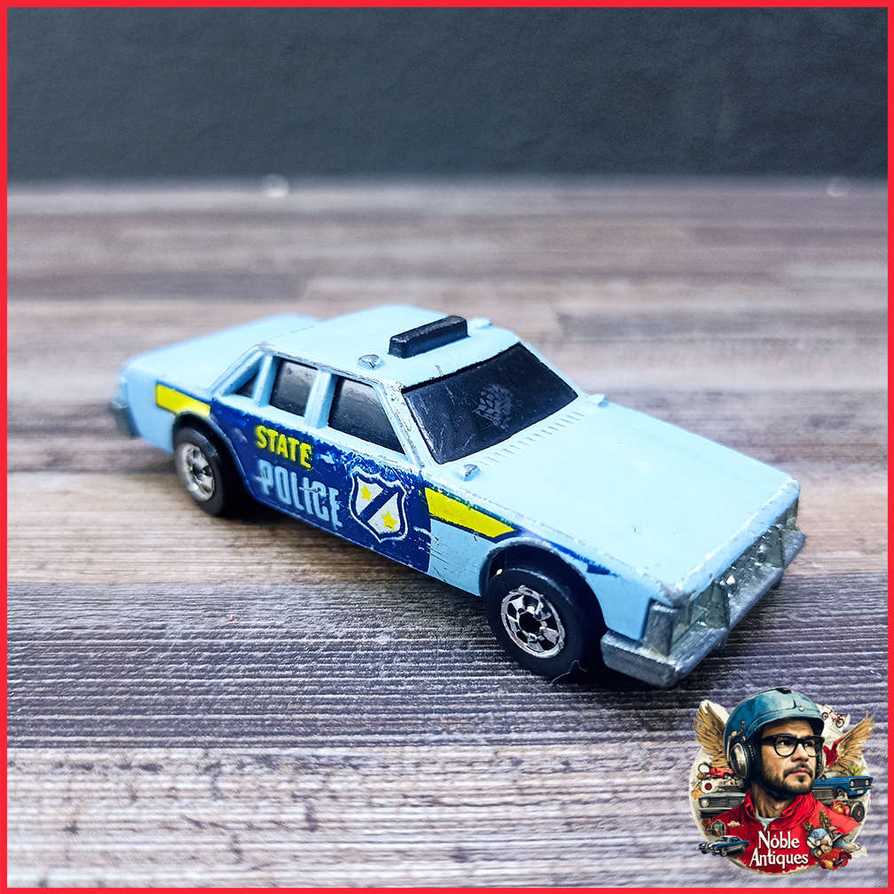 Vintage Hot Wheels 1983 Crack-Ups State Police Cruiser