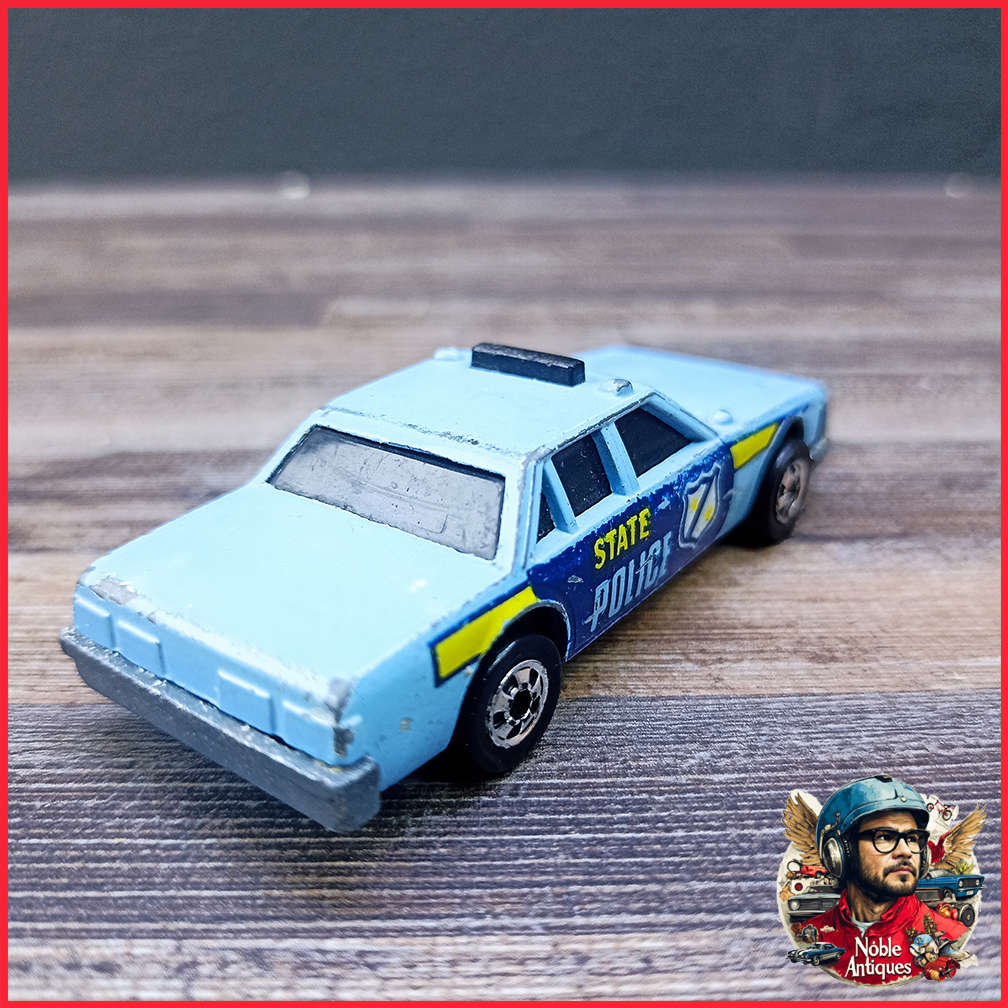 Vintage Hot Wheels 1983 Crack-Ups State Police Cruiser