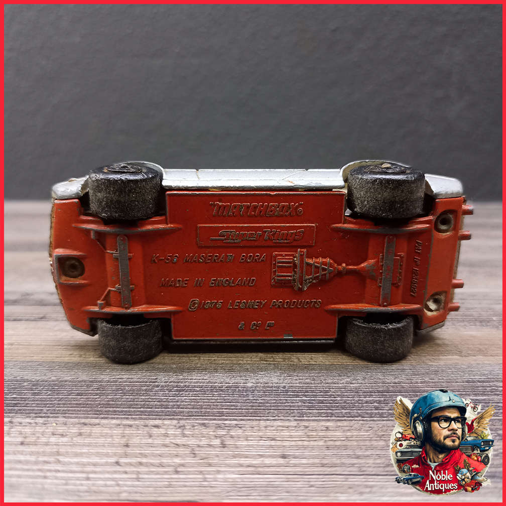 Vintage 1975 Matchbox Lesney Superkings Maserati Bora