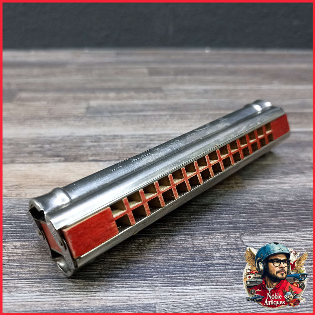 Vintage 1970's Artist Ligna Of Czechoslovakia Harmonica Mouth Organ