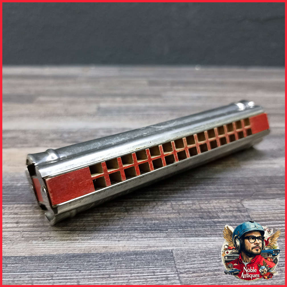 Vintage 1970's Artist Ligna Of Czechoslovakia Harmonica Mouth Organ