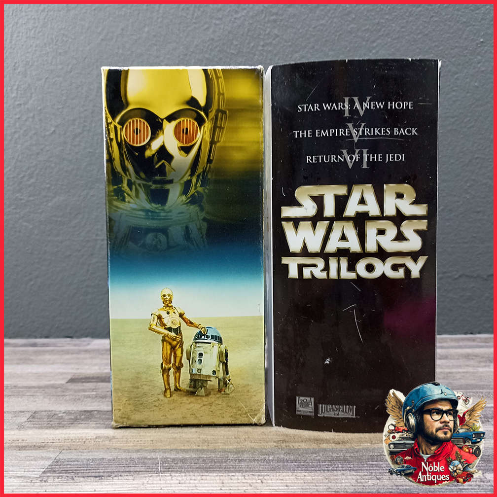 Boxed Star Wars Trilogy VHS Collection