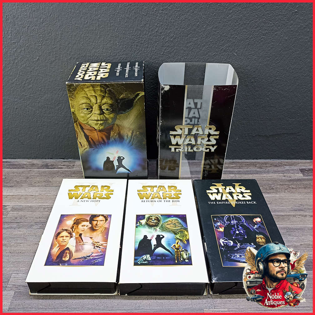 Boxed Star Wars Trilogy VHS Collection