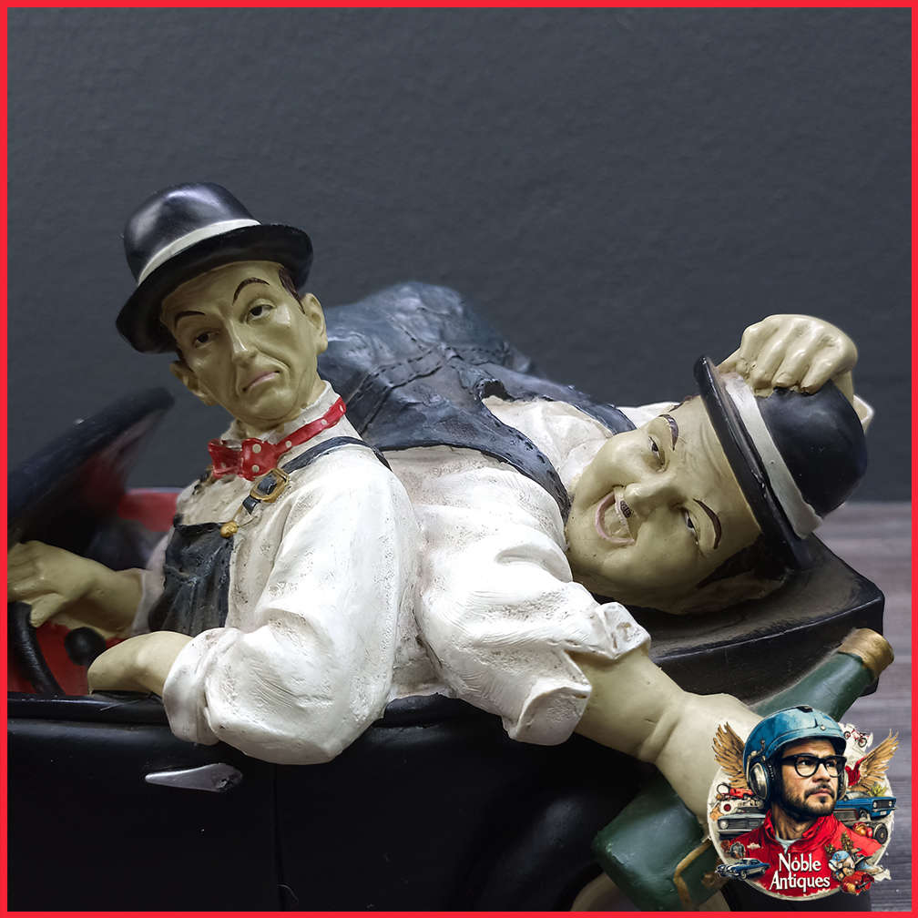 Large Laurel and Hardy Volkswagen Savings Bank