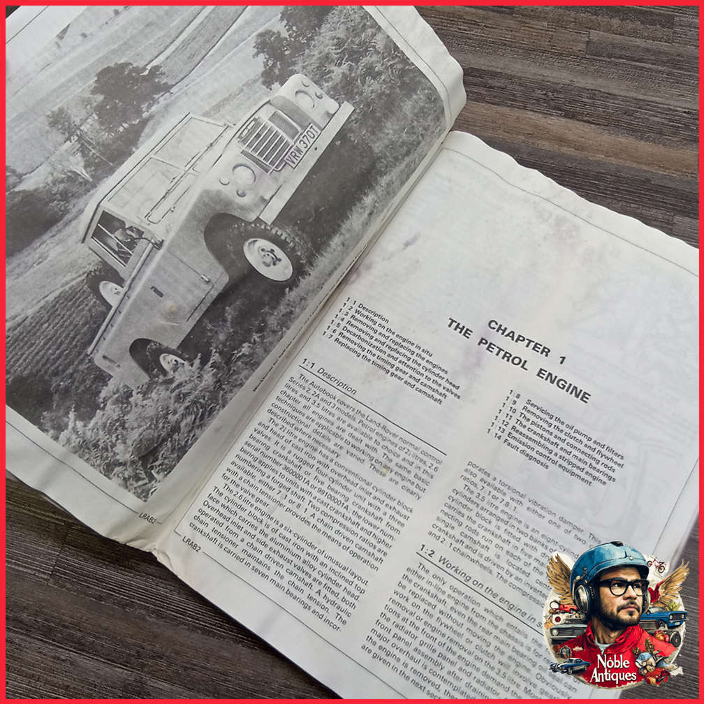 Original Land Rover 2 - 2a - 3 Owners Workshop Manual 1959-1983