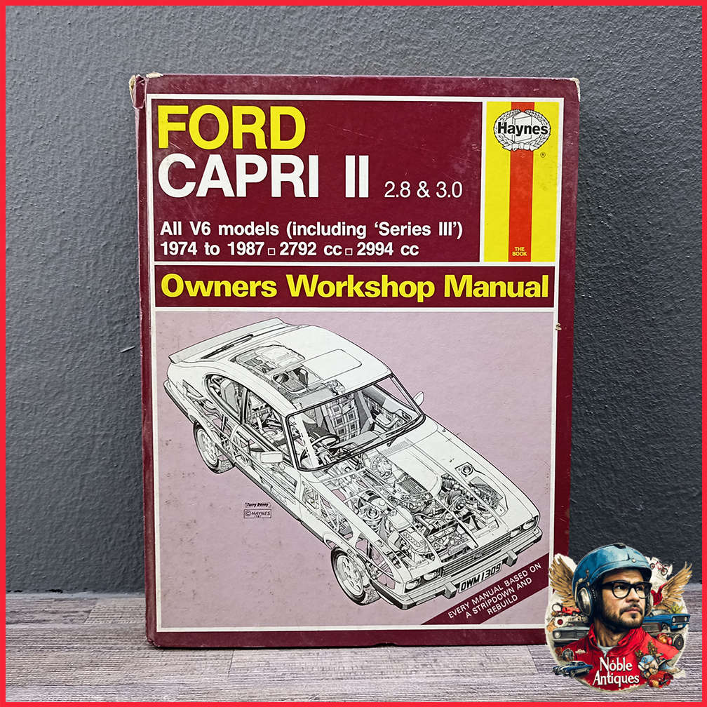 Ford Capri II Owners Workshop Manual Book by A.K. Legg