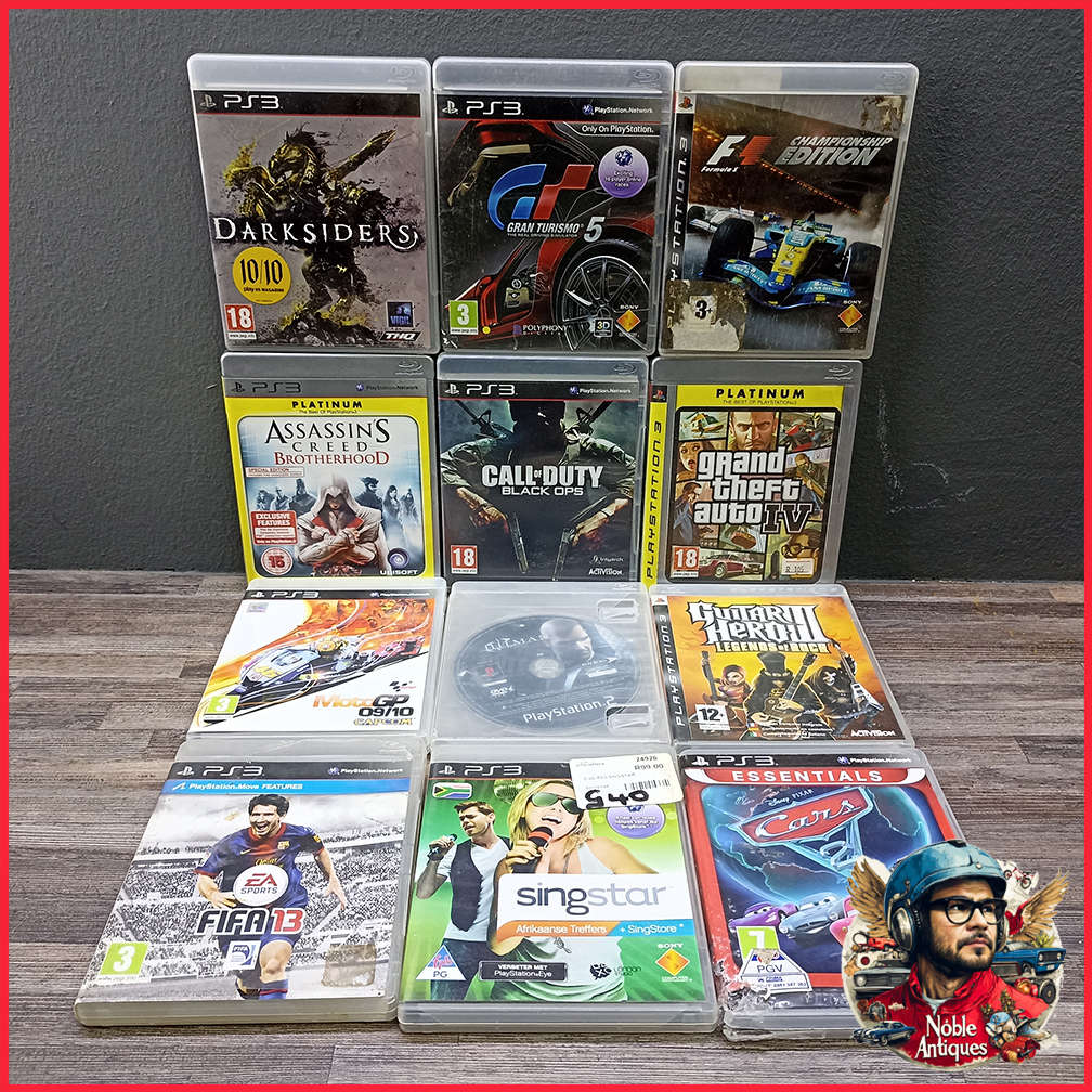 Large PS3 Games Collection, Bid For All