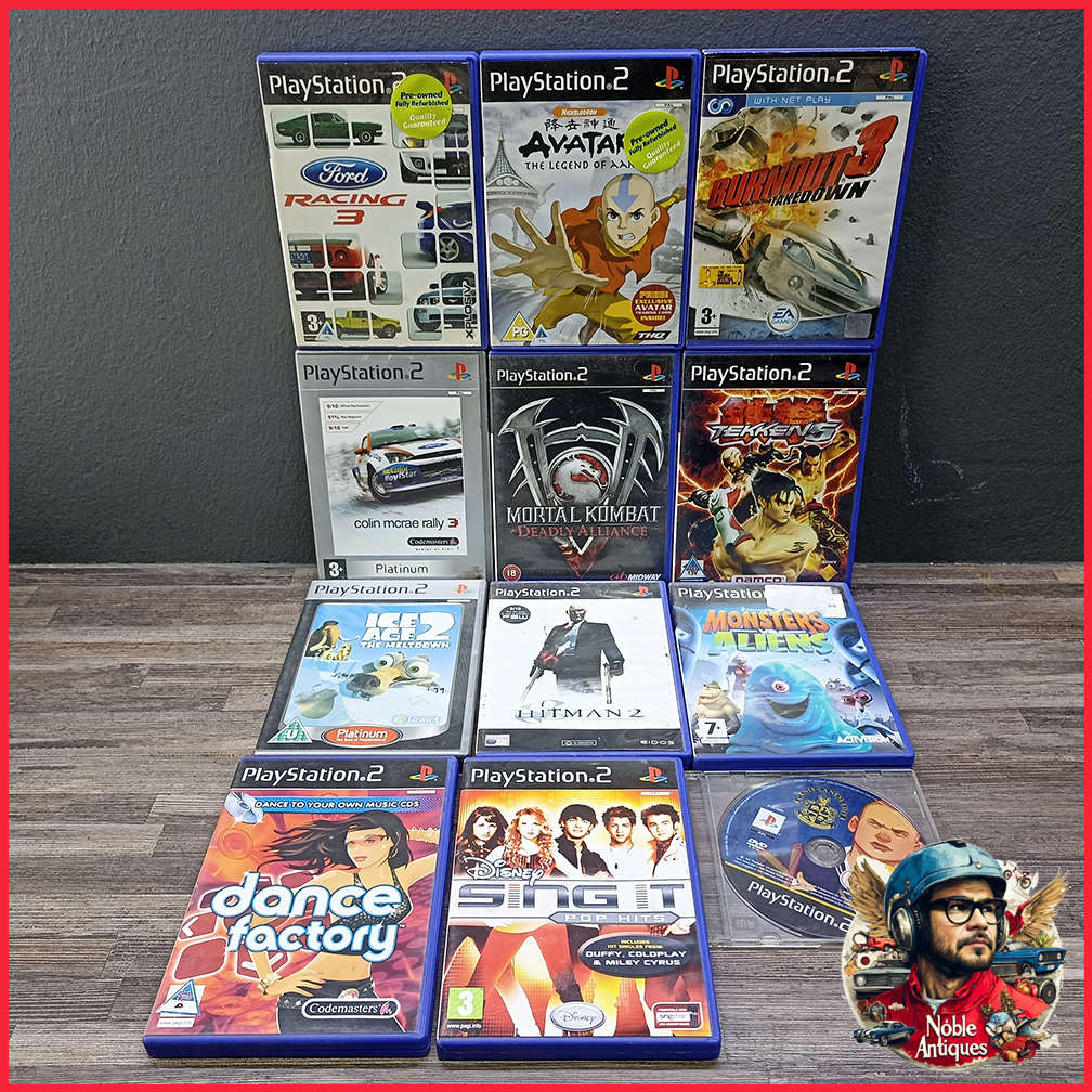 Large PS2 Games Collection, Bid For All