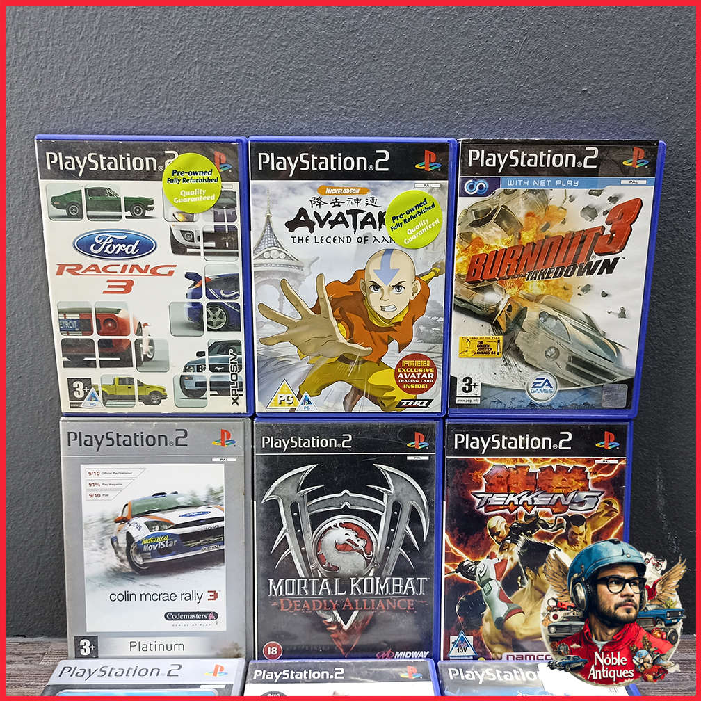 Large PS2 Games Collection, Bid For All