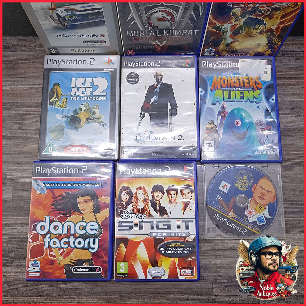 Large PS2 Games Collection, Bid For All