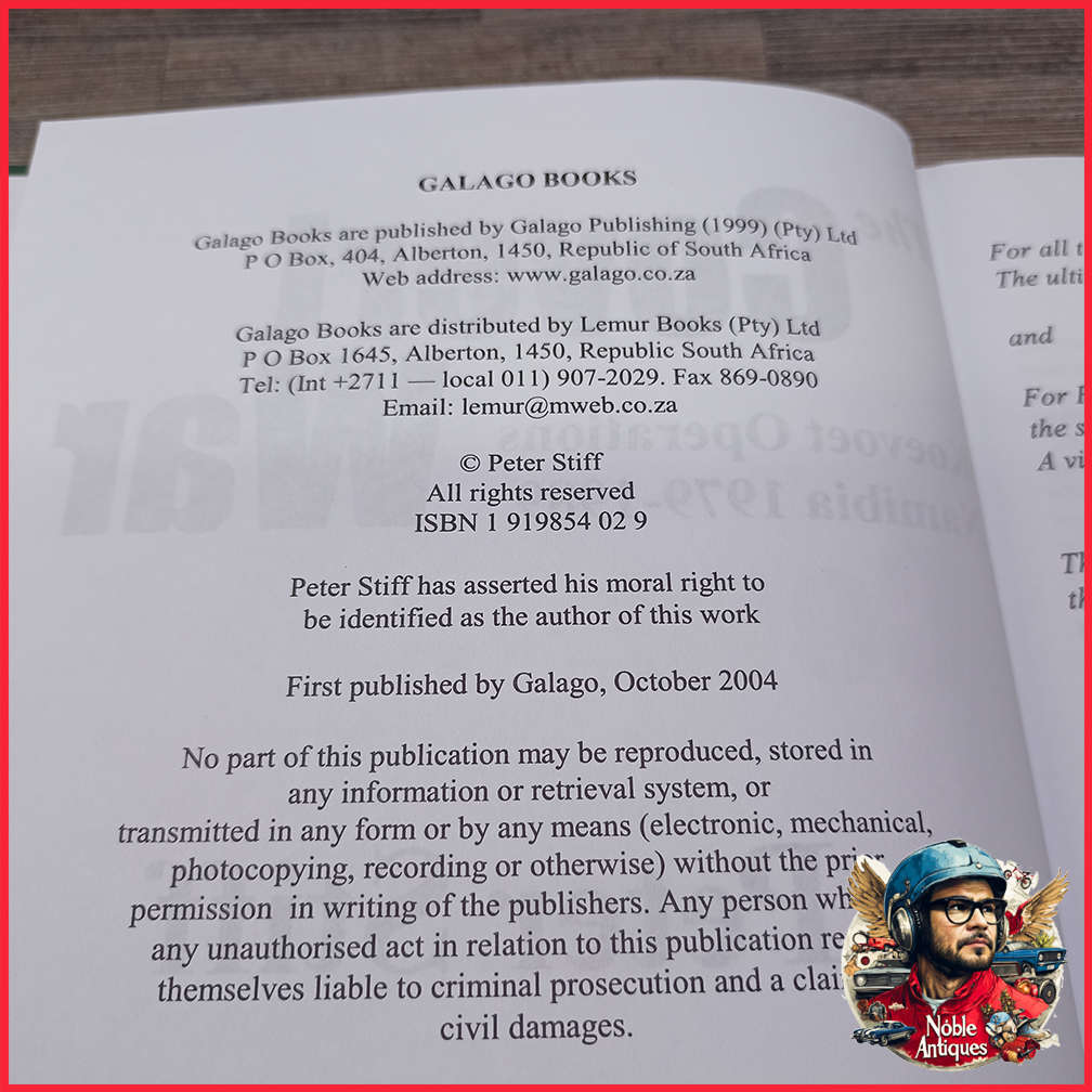 The Covert War: Koevoet Operations in Namibia, 1979-1989 Book by Peter Stiff