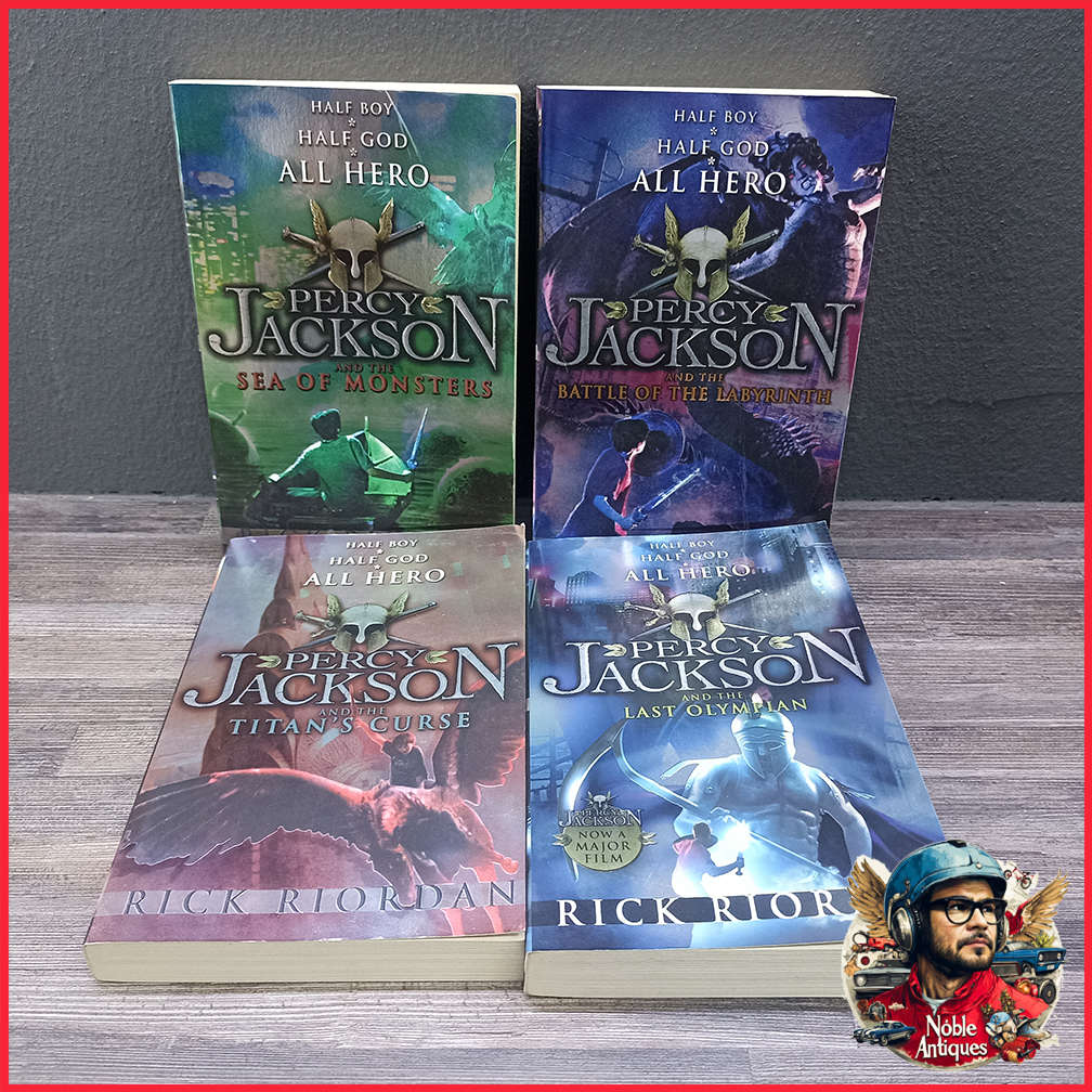 Rick Riordan Percy Jackson Book Collection