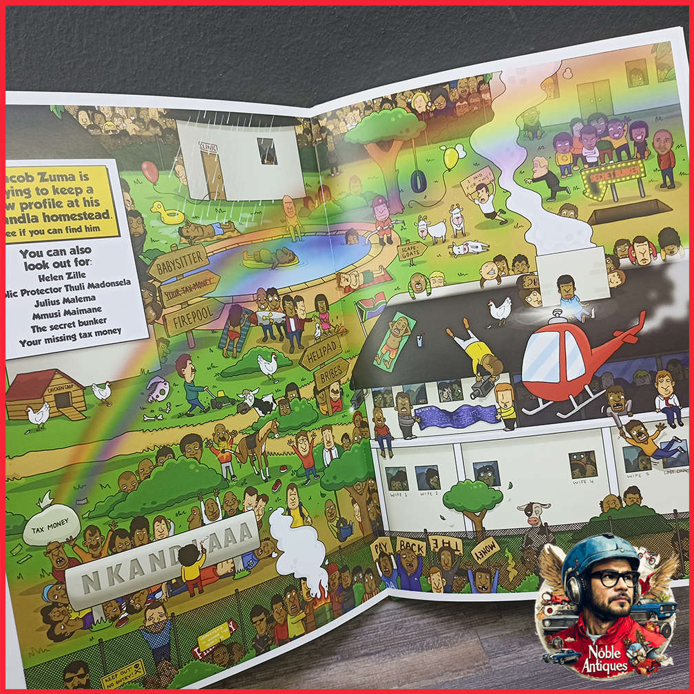 Wheres Zuma? Book by Kobus Galloway