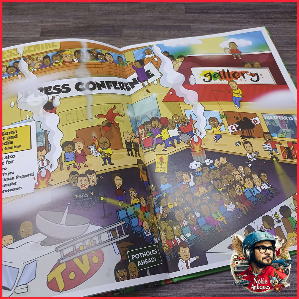 Wheres Zuma? Book by Kobus Galloway