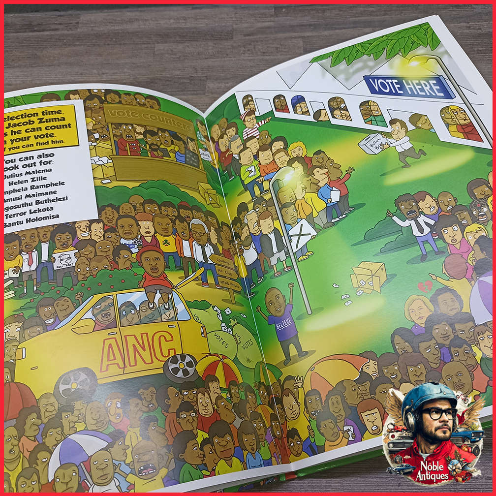 Wheres Zuma? Book by Kobus Galloway