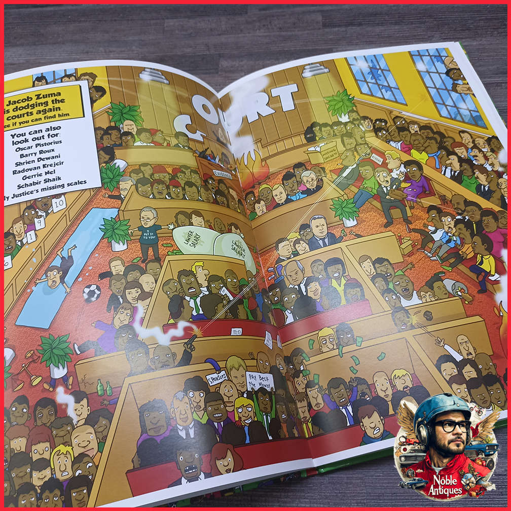 Wheres Zuma? Book by Kobus Galloway