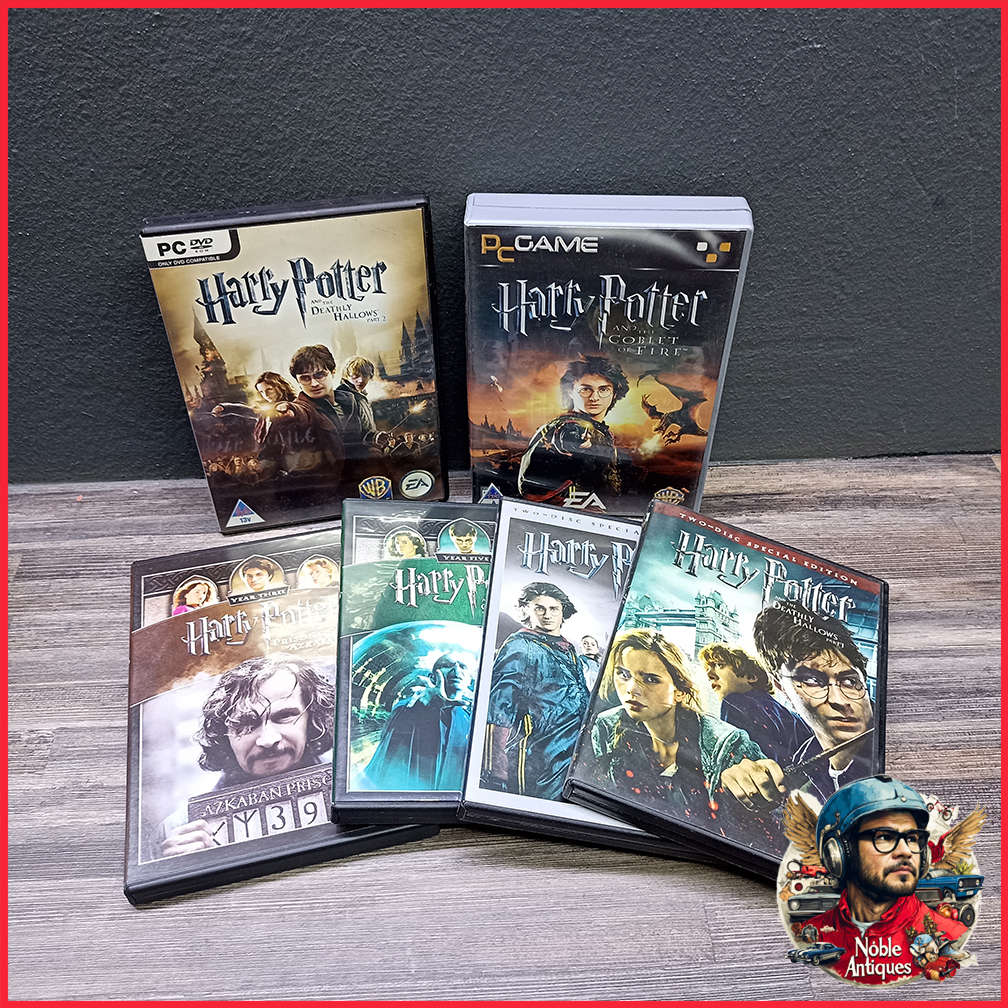 Vintage Harry Potter PC Games and DVD Collection