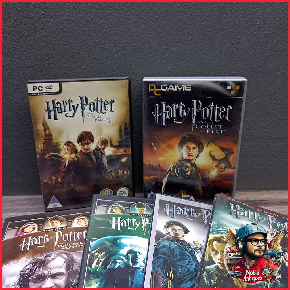 Vintage Harry Potter PC Games and DVD Collection