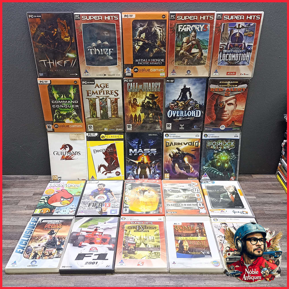 Large Vintage PC Game Collection Set 3