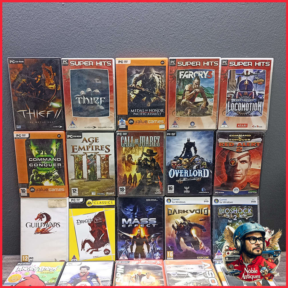 Large Vintage PC Game Collection Set 3