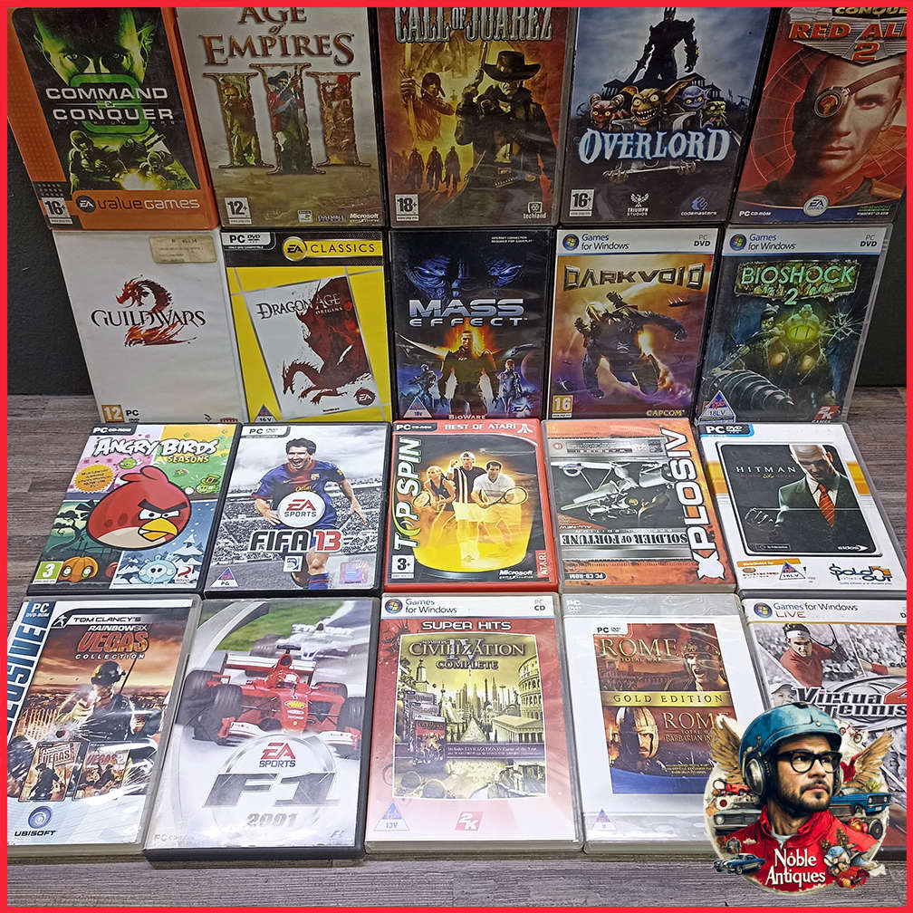 Large Vintage PC Game Collection Set 3