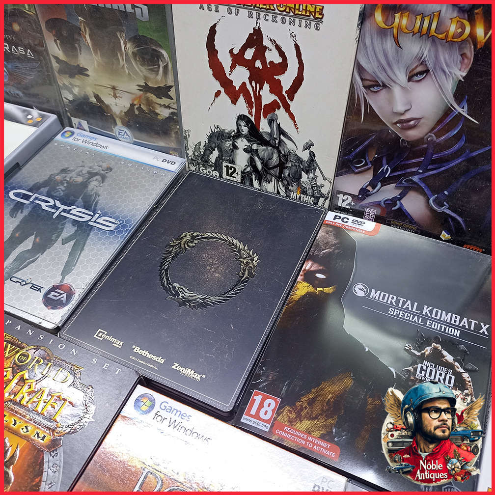 Large Limited Edition and Boxed Vintage PC Game Collection
