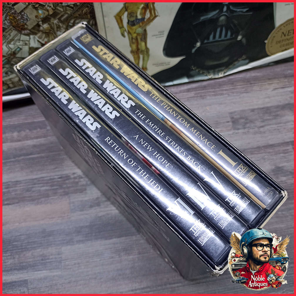 Star Wars: Incredible Cross Sections Books and DVD Movie Collection