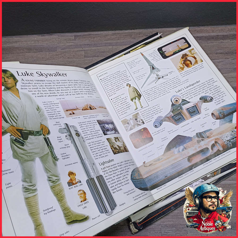 Star Wars: Incredible Cross Sections Books and DVD Movie Collection