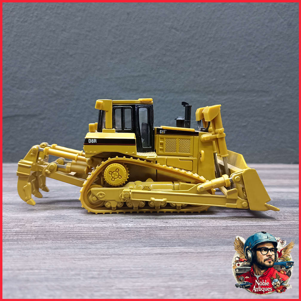 Original Norscot Die Cast Caterpillar D8R Series II Track-Type Tractor No Box Scale 1:50 L: 155 mm