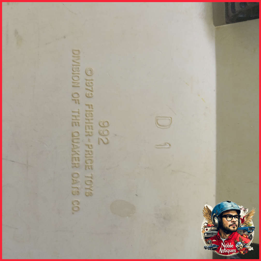 Vintage 1979 Fisher Price Little People Family 4x4 With Pop-Up Camper and Boat