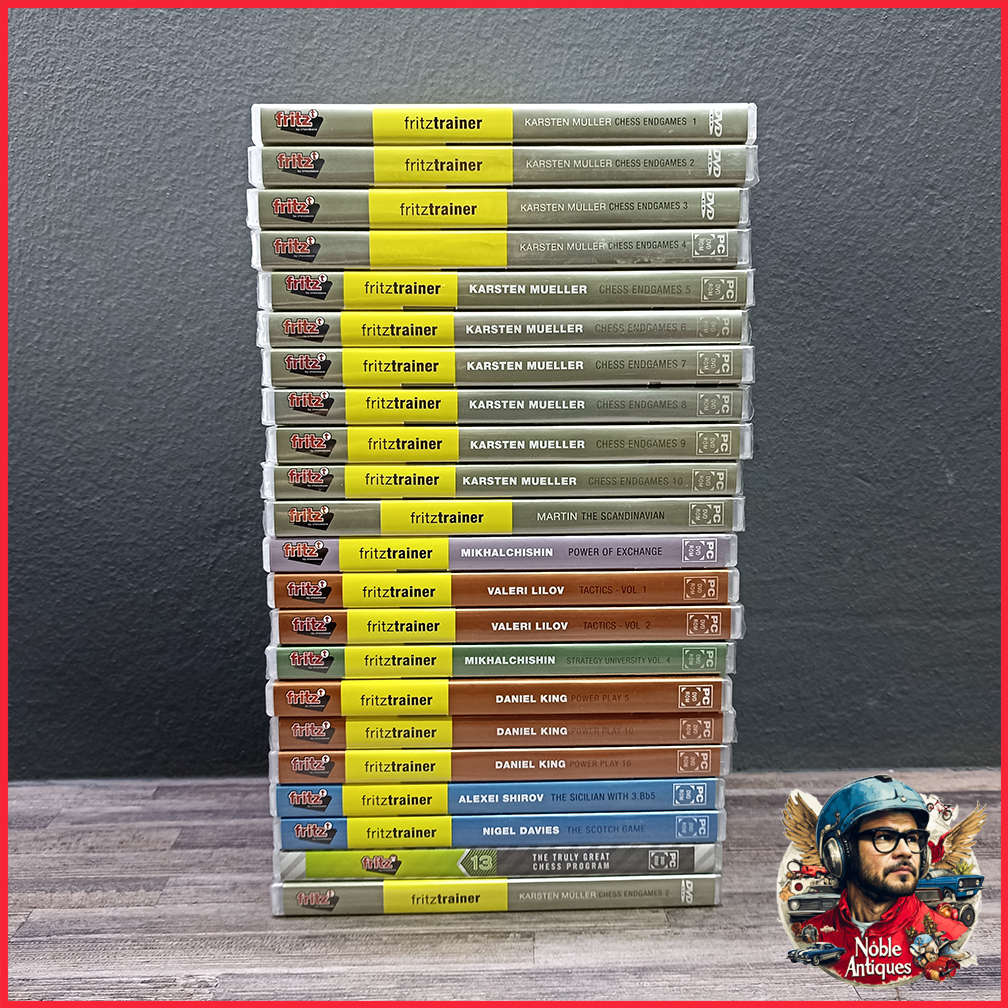 Fritztrainer Chess Strategies and Gameplay DVD Collection