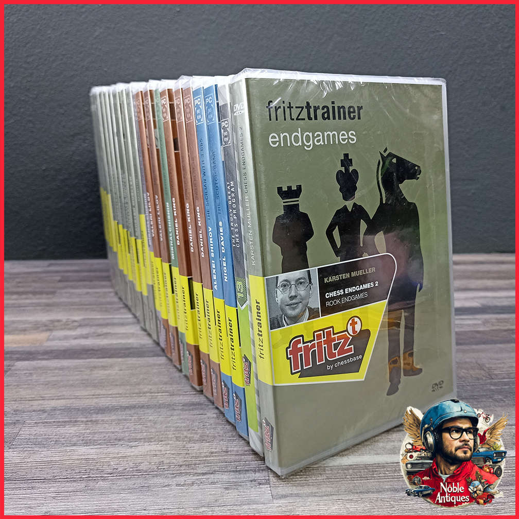 Fritztrainer Chess Strategies and Gameplay DVD Collection
