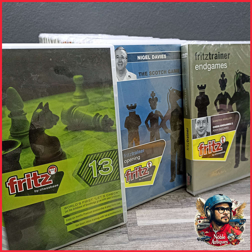 Fritztrainer Chess Strategies and Gameplay DVD Collection