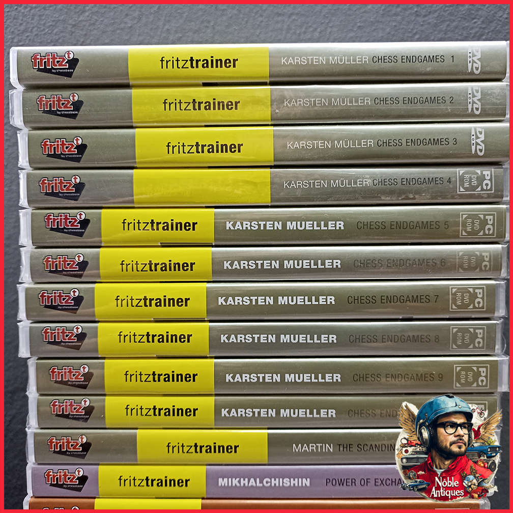 Fritztrainer Chess Strategies and Gameplay DVD Collection