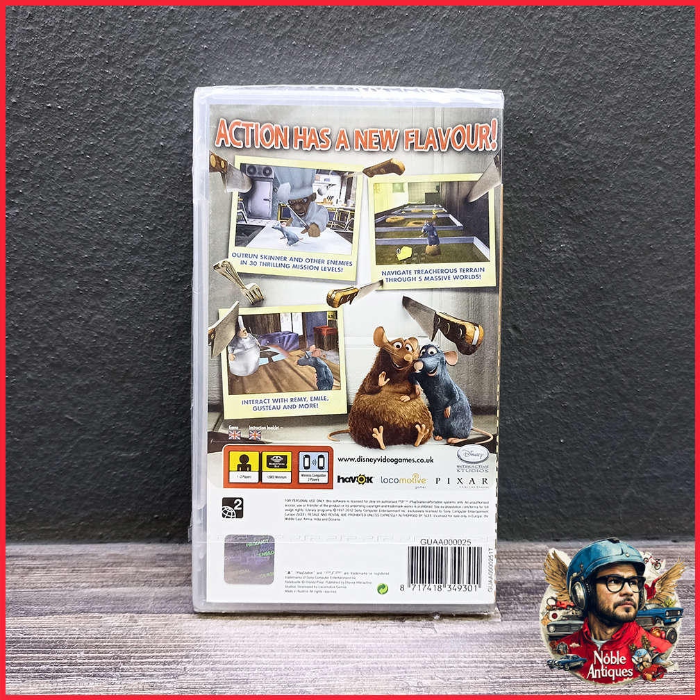 Factory Sealed PSP Ratatouille