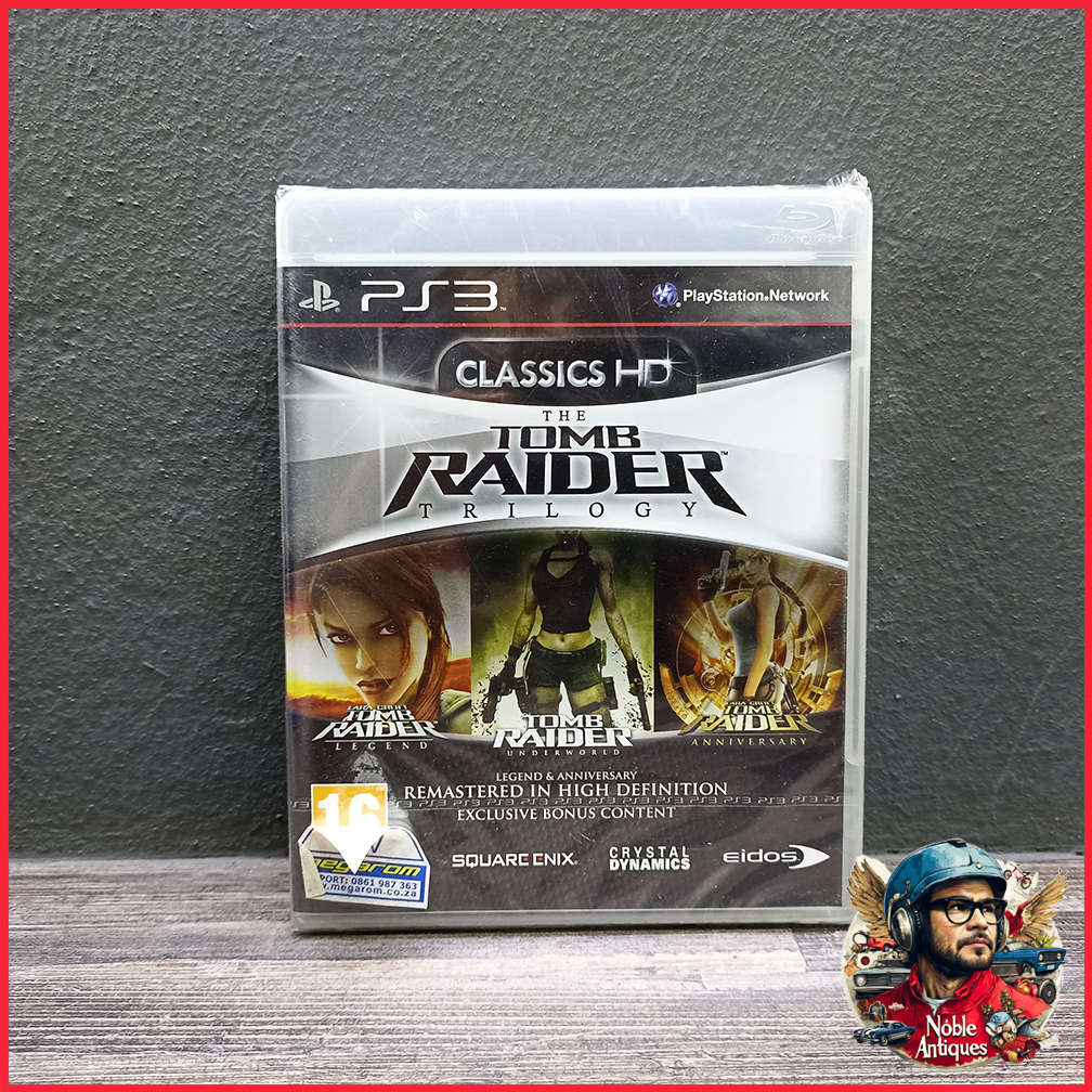 Factory Sealed PS3 Tomb Raider Trilogy