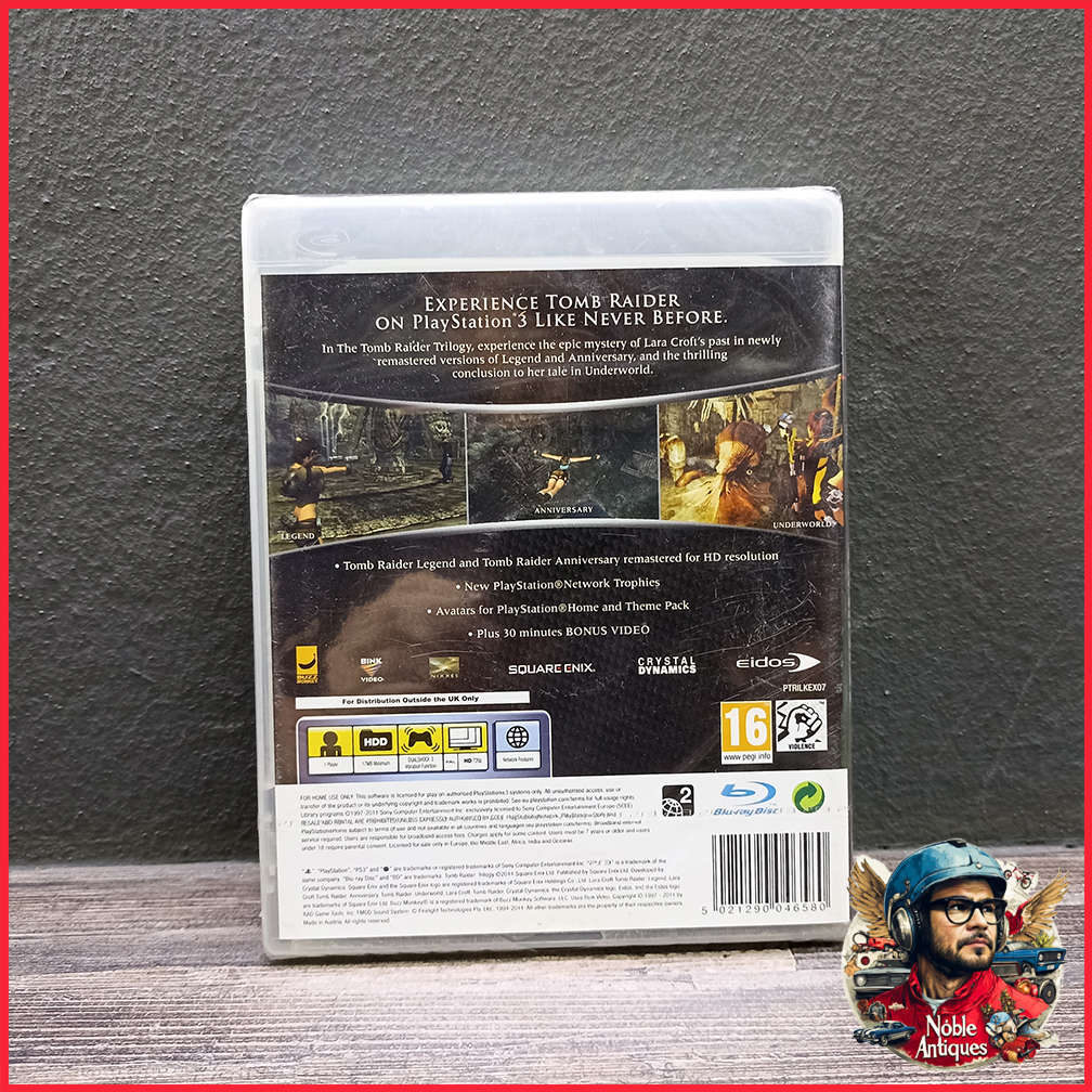Factory Sealed PS3 Tomb Raider Trilogy