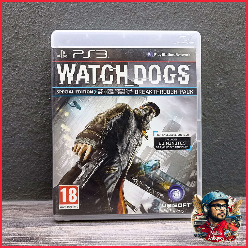 PS3 Watch Dogs Special Edition