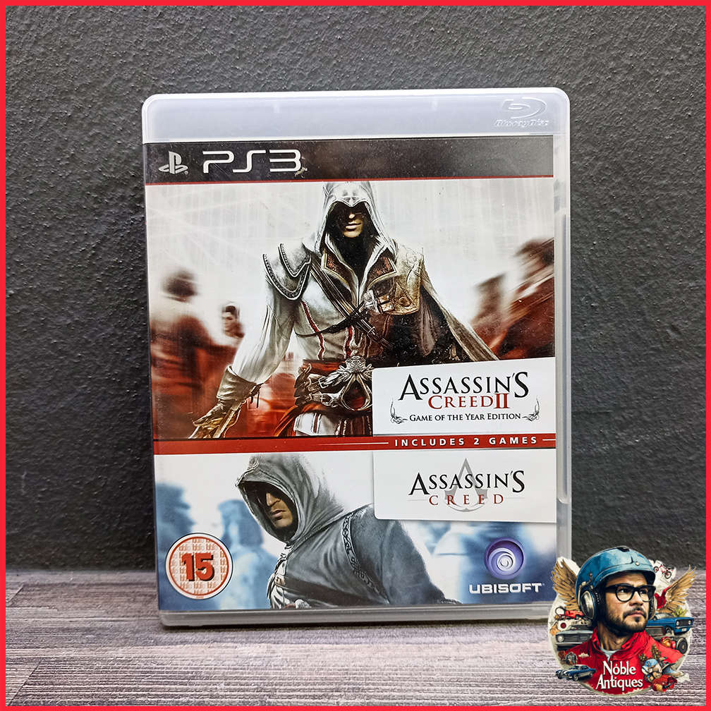 PS3 Assassins Creed 1 and 2